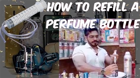 how to refill perfume bottle